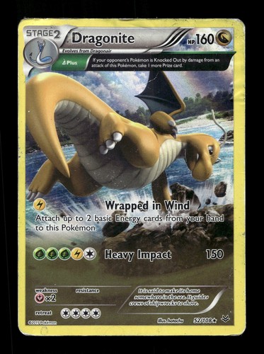 Dragonite (52 Delta) XY - Roaring Skies #52 (2015) Holo HP Pokemon