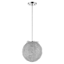 Acclaim Lighting TP4095 Distratto 8"W Mini Pendant - Chrome