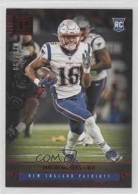 2019 Panini Chronicles Panini Red /199 Jakobi Meyers #P24 Rookie RC 0s23