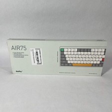 Nuphy Air75 Wireless Mechanical Keyboard Space Gray BROWN 2.0 SWITCHES