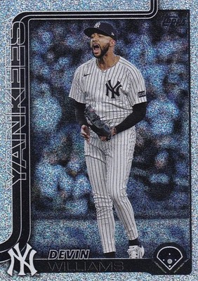 DEVIN WILLIAMS TOPPS UPDATE SANDGLITTER FOIL YANKEES #US-178 2025 25