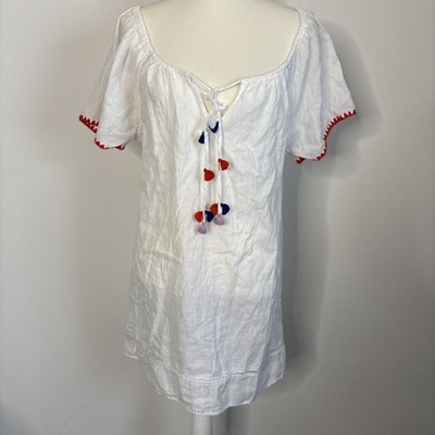 white crochet short dress Delaney Mini PASSION-FUSION length silhouette Color:Militare Casablanca Beloved Maren BL359