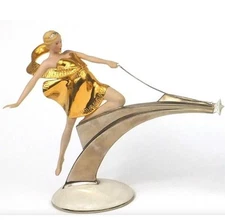 The Franklin Mint STARLIGHT in PLATINUM Fine Porcelain Figurine Hand Painted