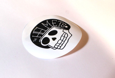 Flea Bass Guitar Sticker Decal Helmets Red Hot Chili Peppers