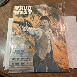 True West #20 4/1957-Small-Billy The Kid issue-Cover art by Randy Steffen-Gen...