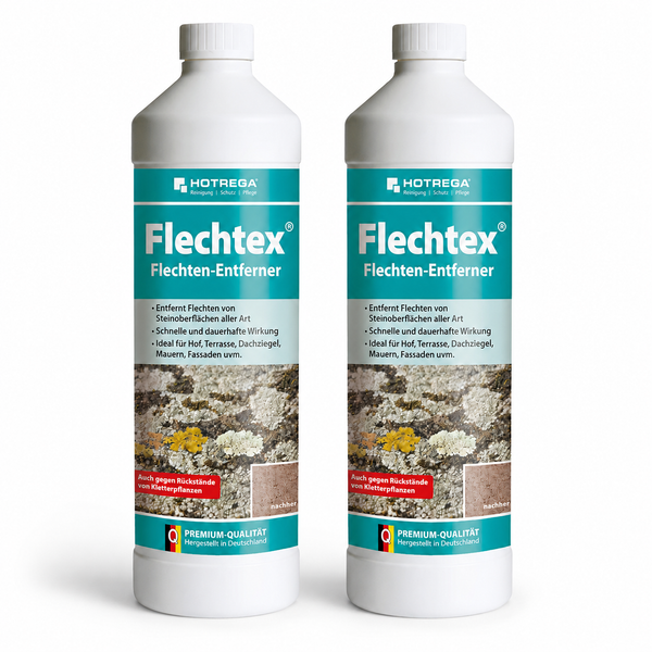 Hotrega Flechten Entferner Steinreiniger Flechtenentferner Algenentferner 2X 1L-image