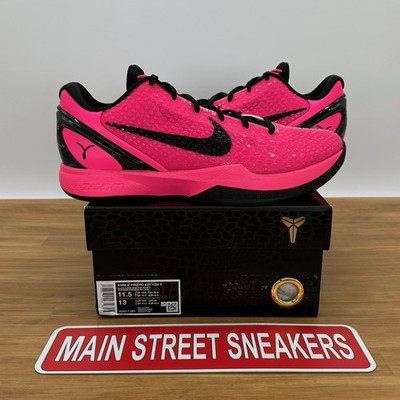 Nike Kobe VI 6 Protro Size 11.5 PE Player Exclusive Think Pink Kay Yow 2026 New