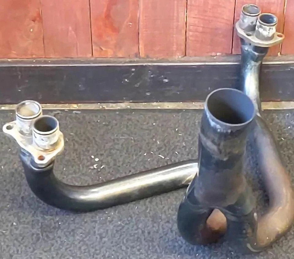 99 Bmw R1100RT r1100 rt Exhaust Header Pipes Manifold 18 11 1 340 834 - Image 4 of 4