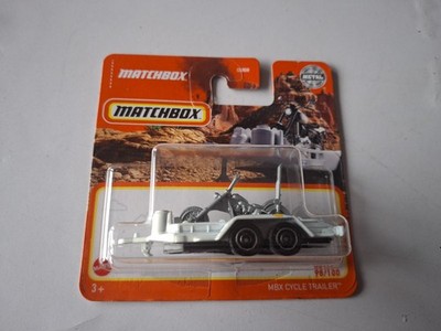 Matchbox Superfast MBX Cycle Trailer weiss OVP