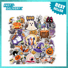 Halloween Stickers Non Repeating 50 Pack Kids Halloween Party Favors Decorations