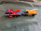 24 HR wrecking tow truck and Redline Hot Wheels Heavyweights  Wrecker Truck