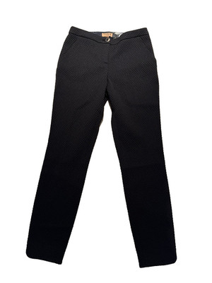 TED BAKER honeycomb Jacquard Black suit Trouser Pant Size 0 Designer Capsule NWT