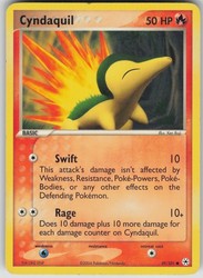 Cyndaquil 59/101 Hidden Legends Common Pokemon Card