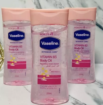 vaseline intensive care vitamin b3 body oil /gel 200ml