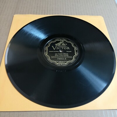 CANTANTES DE LA ORQUESTA TIPICA MEXICANA Las Cuatro Milpas 78 Victor 79061 E-