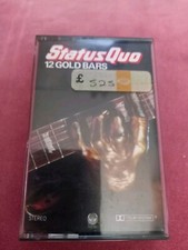 Music Cassette - Status Quo / 12 Gold Bars