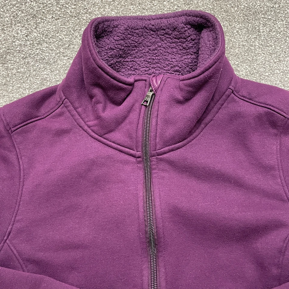 Under Armour Suéter Adulto Pequeño Púrpura Cremallera Completa Tormenta Sudadera Cuello Alto Foto 2 de 4