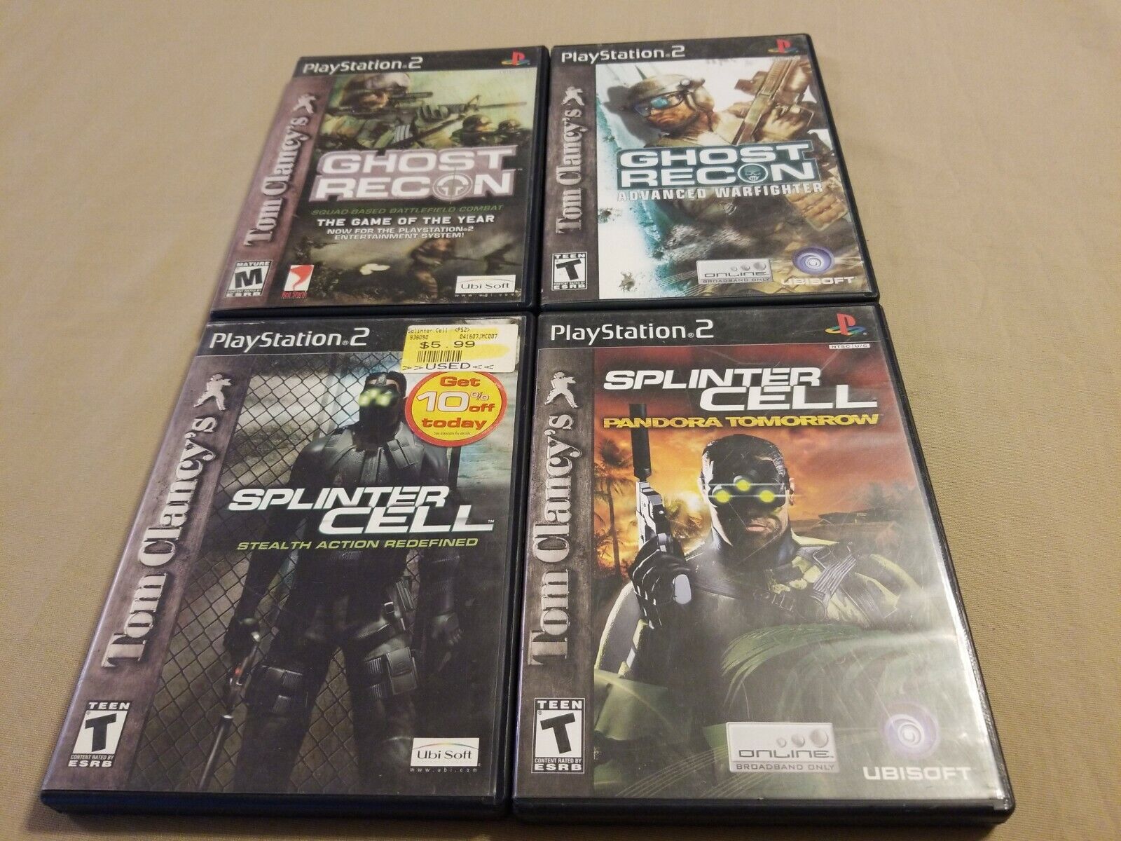 TOM CLANCY'S SPLINTER CELL: PANDORA TOMORROW SEMINOVO - PS2