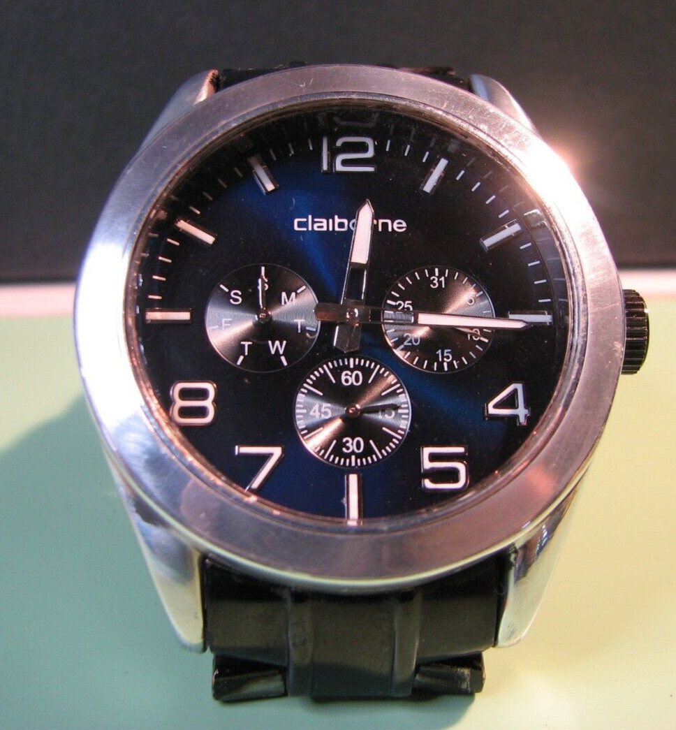 Claiborne Multi-Function Quartz Watch - image 1