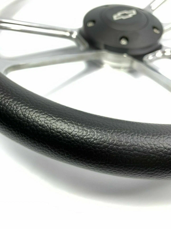 14-дюймовый полированный черный гудок галстука-бабочки для пикапа Chevy 1974-1994 годов выпуска - Изображение 3 из 4