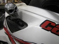 Skull Shift Knob Shifter - Canam renegade outlander Silver