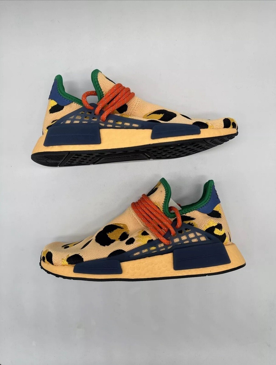 Size 11 - Pharrell x adidas NMD Human Race Animal Print  display picture 1
