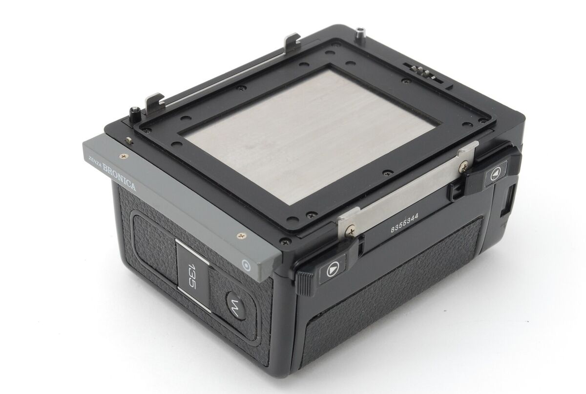 RARE* ZENZA BRONICA 135W ROLL FILM BACK MAGAZINE FOR ETR ETR RARE* ZENZA BRONICA 135W ROLL FILM BACK MAGAZINE FOR ETR ETR