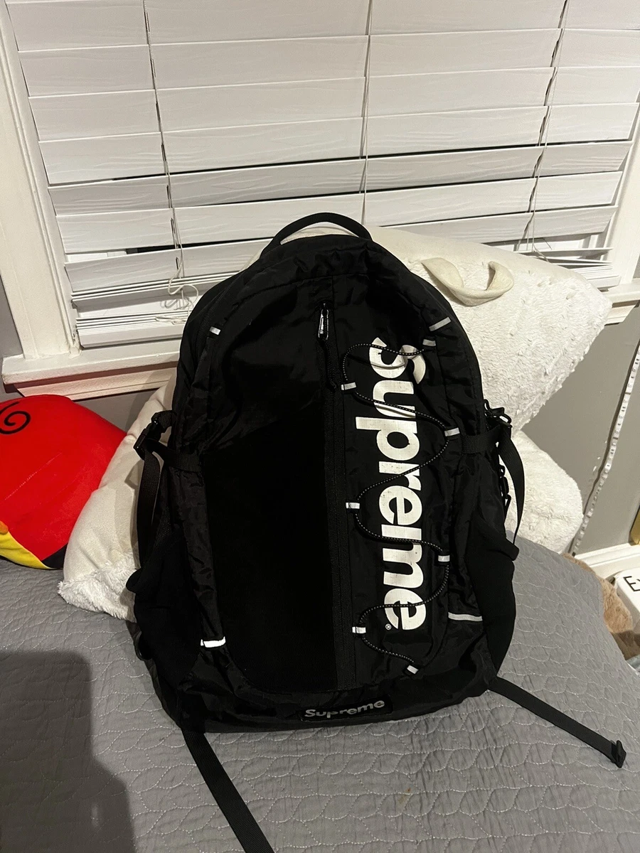 Supreme SS17 Backpack Black - SS17 - US