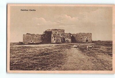 Old Vintage Postcard of Camber Castle Near Rye East Sussex England UK