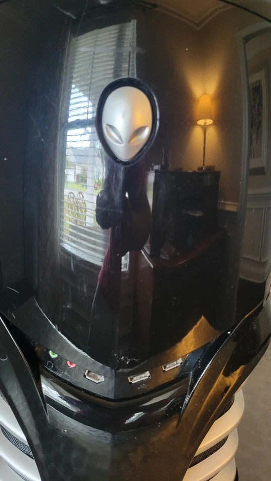 Классический винтажный компьютерный корпус для фортепиано Alienware Aurora Area-51 без ALX черный - Изображение 2 из 4