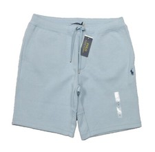 Polo Ralph Lauren Men's Light Blue Solid Double Knit Shorts