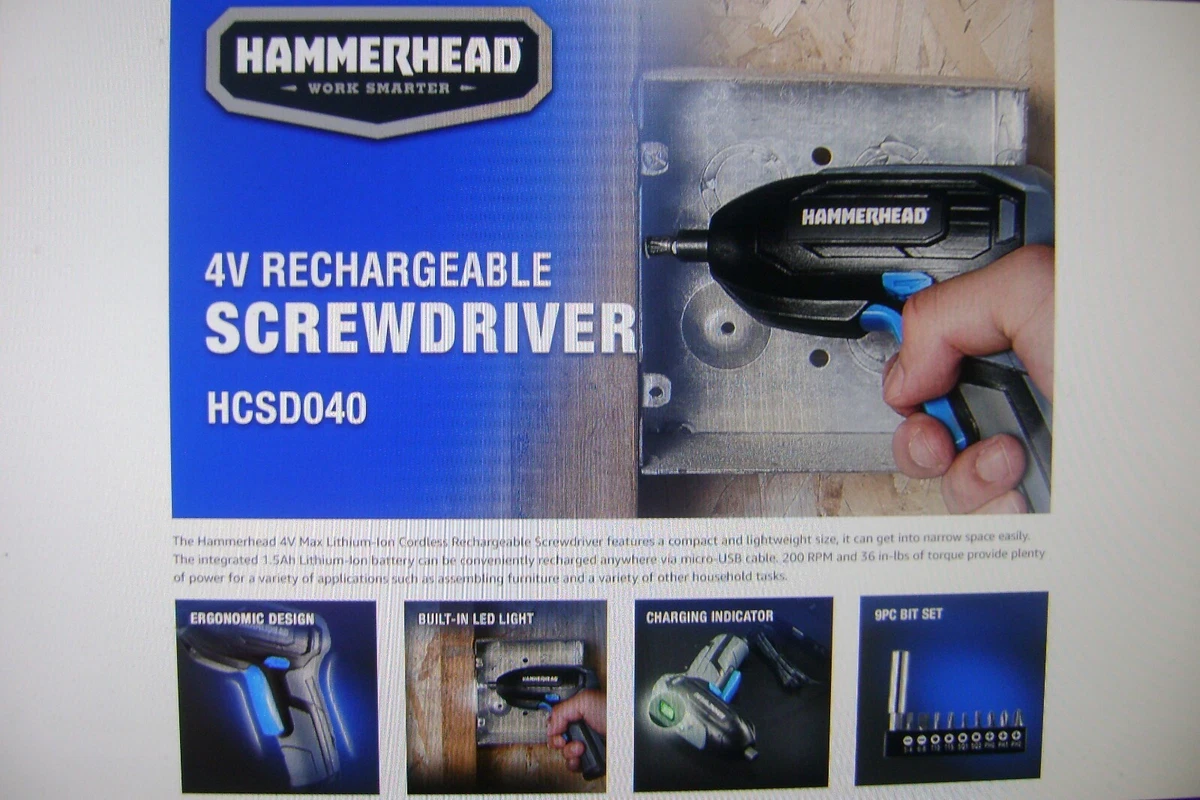 Hammerhead electric screwdriver sale
