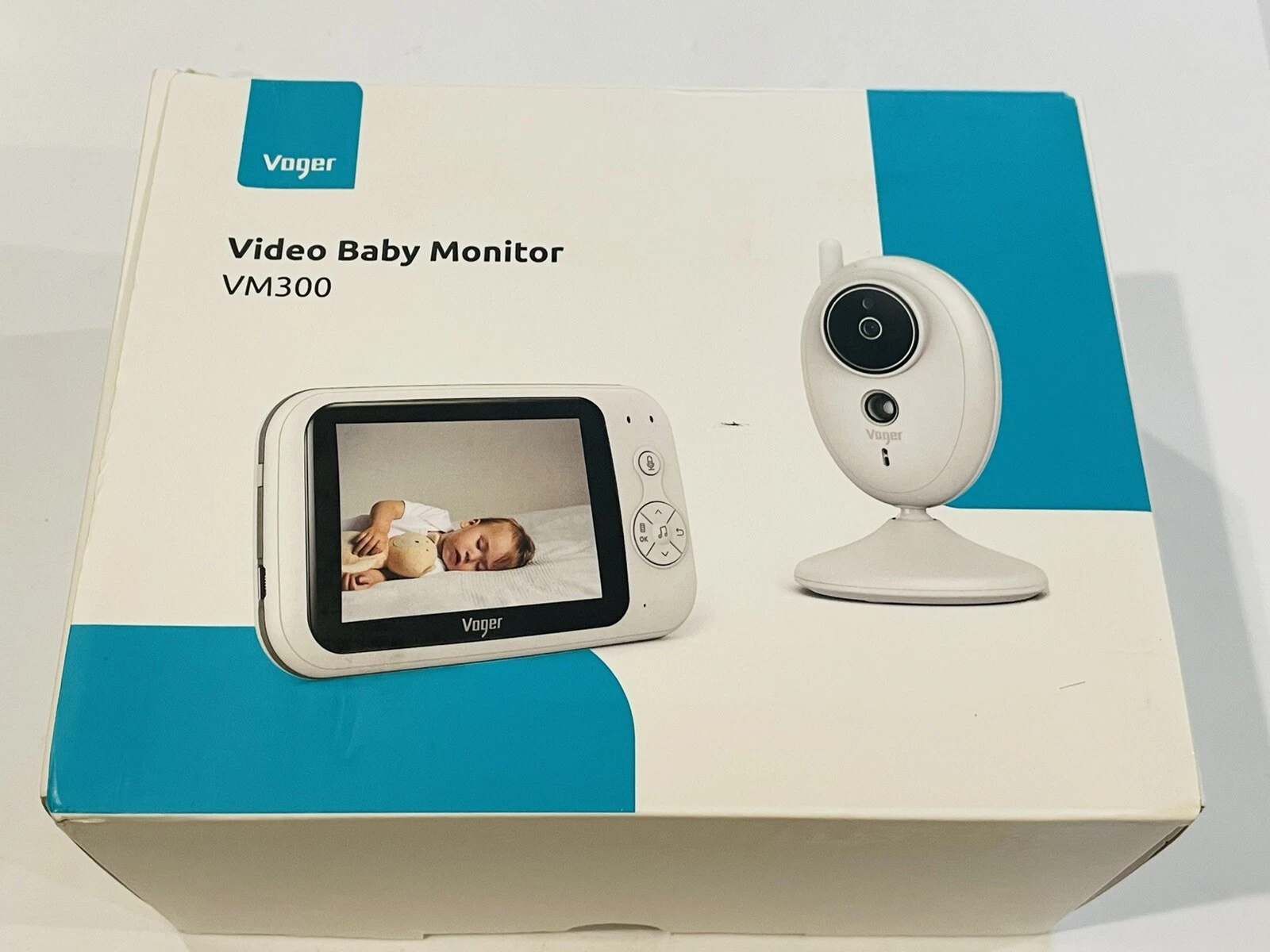 Voger Video Baby Monitor with Digital Camera, Digital 2.4Ghz Wireless Video