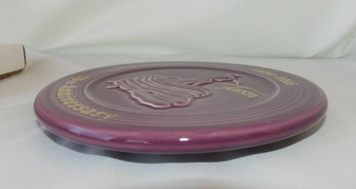 Homer Laughlin Fiesta Heather 70th Anniversary Trivet NOS with Box Ceramic - Picture 7 of 12