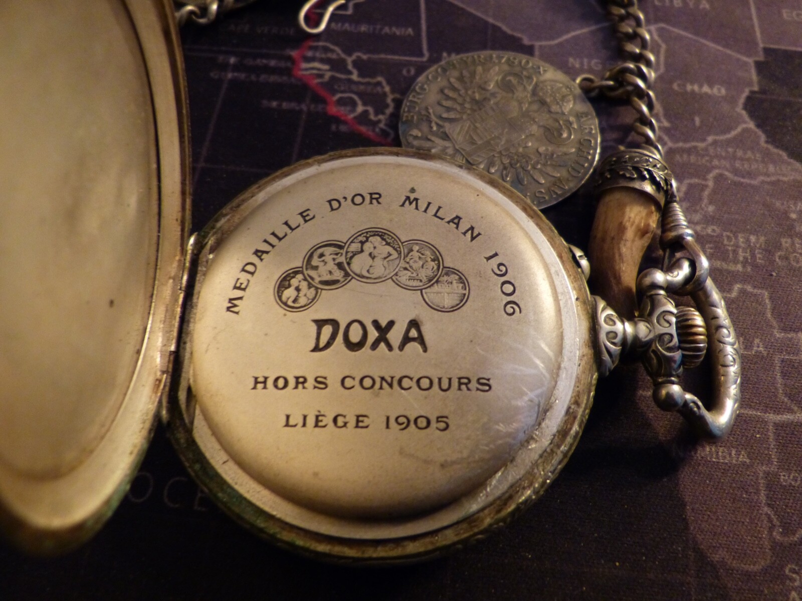 DOXA GOLIATH POCKET WATCH eBay