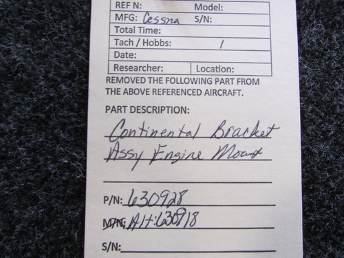 630928 (Alt: 630918) Continental Bracket Assembly Engine Mount (JC) - Picture 10 of 10
