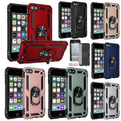 Hülle Apple iPod Touch 5 6 7th Generation Case Cover Etui Tasche Mit Ring Holder
