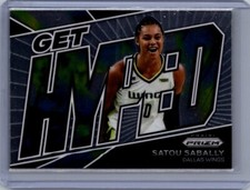 2022 Panini Prizm WNBA #7 Satou Sabally Get Hyped