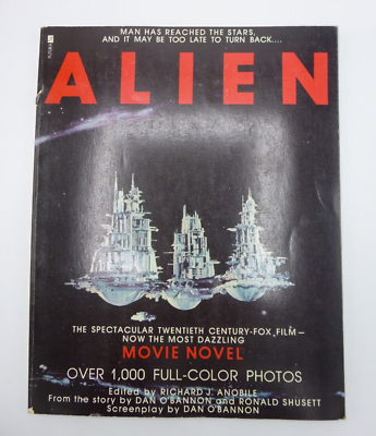 Alien Movie Novel | Richard J. Anobile, ed. | Futura | 1979 Alien Movie Novel | Richard J. Anobile, ed. | Futura | 1979