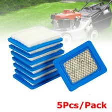 5pcs Air Filter Replaces Lawn Mower For Brigg...