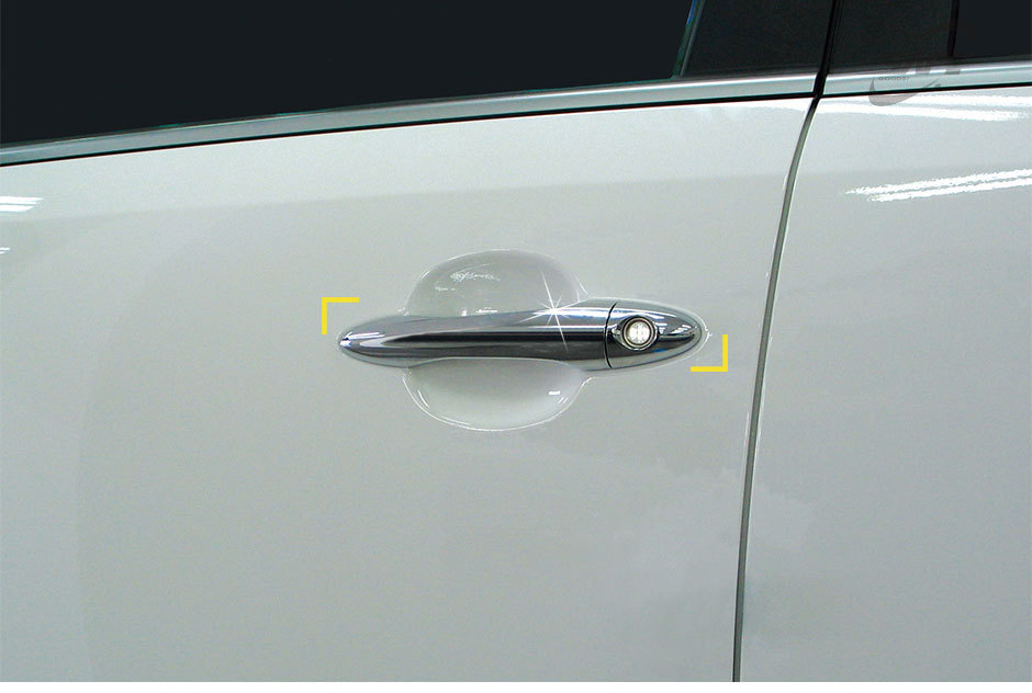 Chrome Door Catch Cover Molding K486 9 pcs for Kia Sportage 2011 ~ 2015