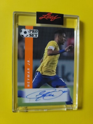 3/3 Neymar Jr Auto Autograph Brazil Santos Barcelona PSG Al Hilal