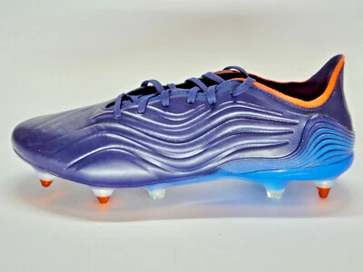 Adidas Copa Sense 1 SG/Leder/Stollen/Größe 47 1/3 und 48/blau/orange/GW4954