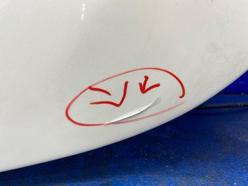 2016 2017 2018 2019 2020 2021 MCLAREN 570S OEM FRONT HOOD PANEL WHITE *DAMAGED*