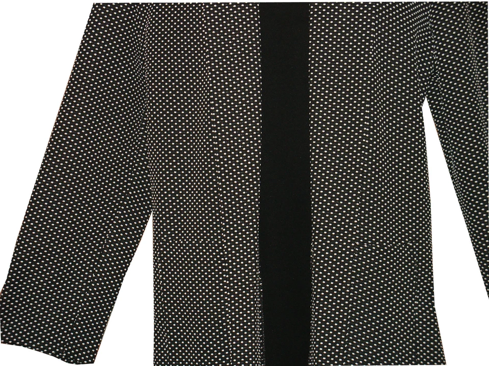 Plus size open front popcorn casual jacket - Image 4 of 4