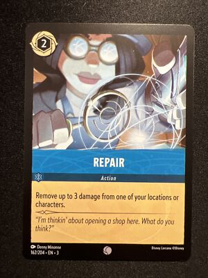 2024 Disney Lorcana: Into The Inklands - Repair - 162/204
