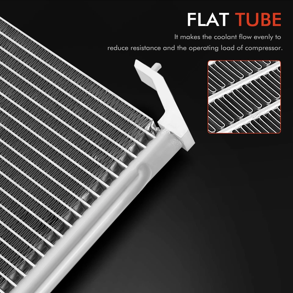 Condensador de aire acondicionado con receptor secador y soporte para Subaru Forester 2003-2008 H4 2,5 L Foto 3 de 4