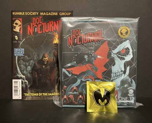 MEZCO ONE:12 DOC MONSTRUO NOCTURNO QUE CAZA MONSTRUOS EDICIÓN DE LUJO ¡EN STOCK!
