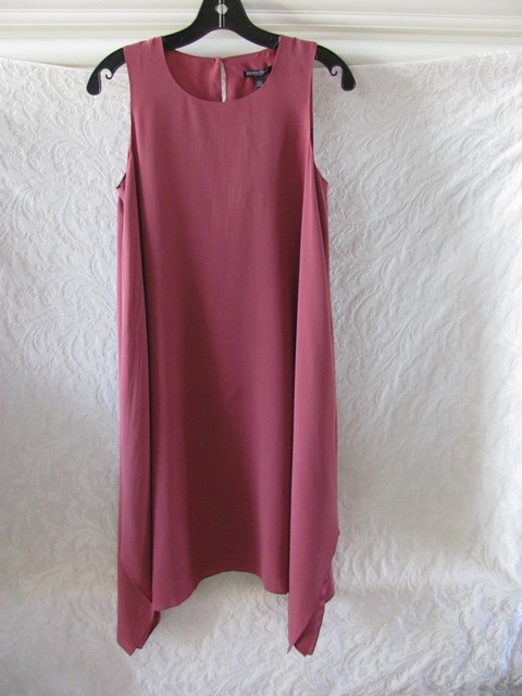 eileen fisher silk shift dress