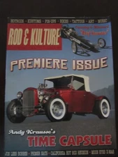 Rat Rod Magazine Rod & Kulture Magazine # 1 Premiere Issue